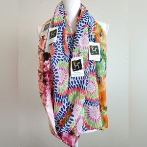 Lot of 4 NWT Infinity Loop Scarves Head Hair Neck Scarf by Hadasa